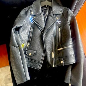 Vintage leather jacket!